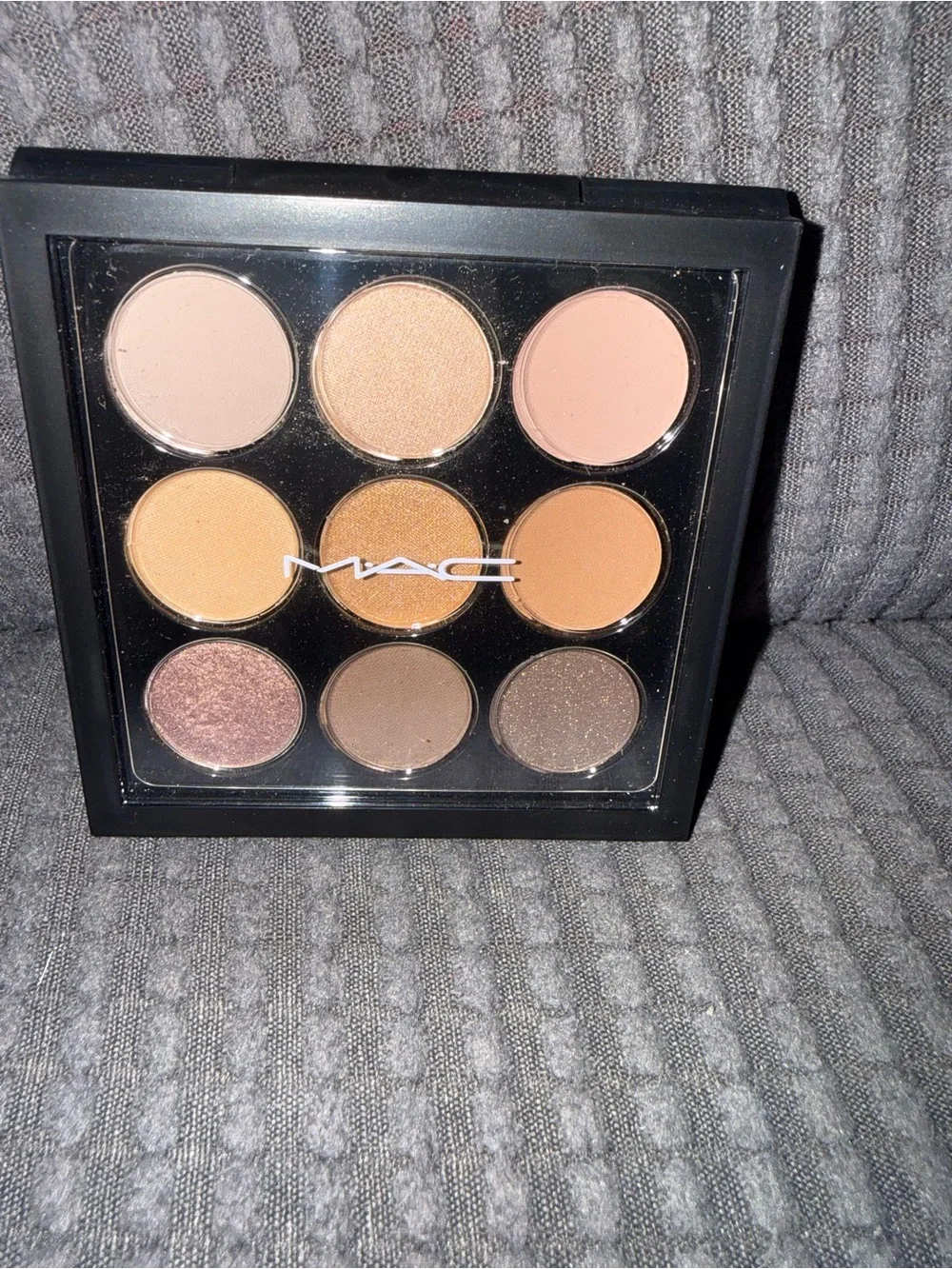 MAC Cosmetics Amber X9-Pan Neutral Eye Shadow Palette - Brown & Taupe Shade